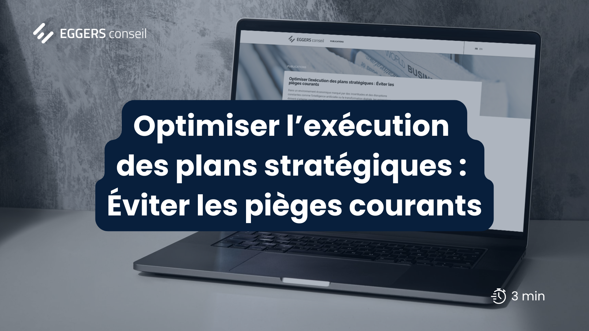 Optimiser l'exécution des plans stratégiques