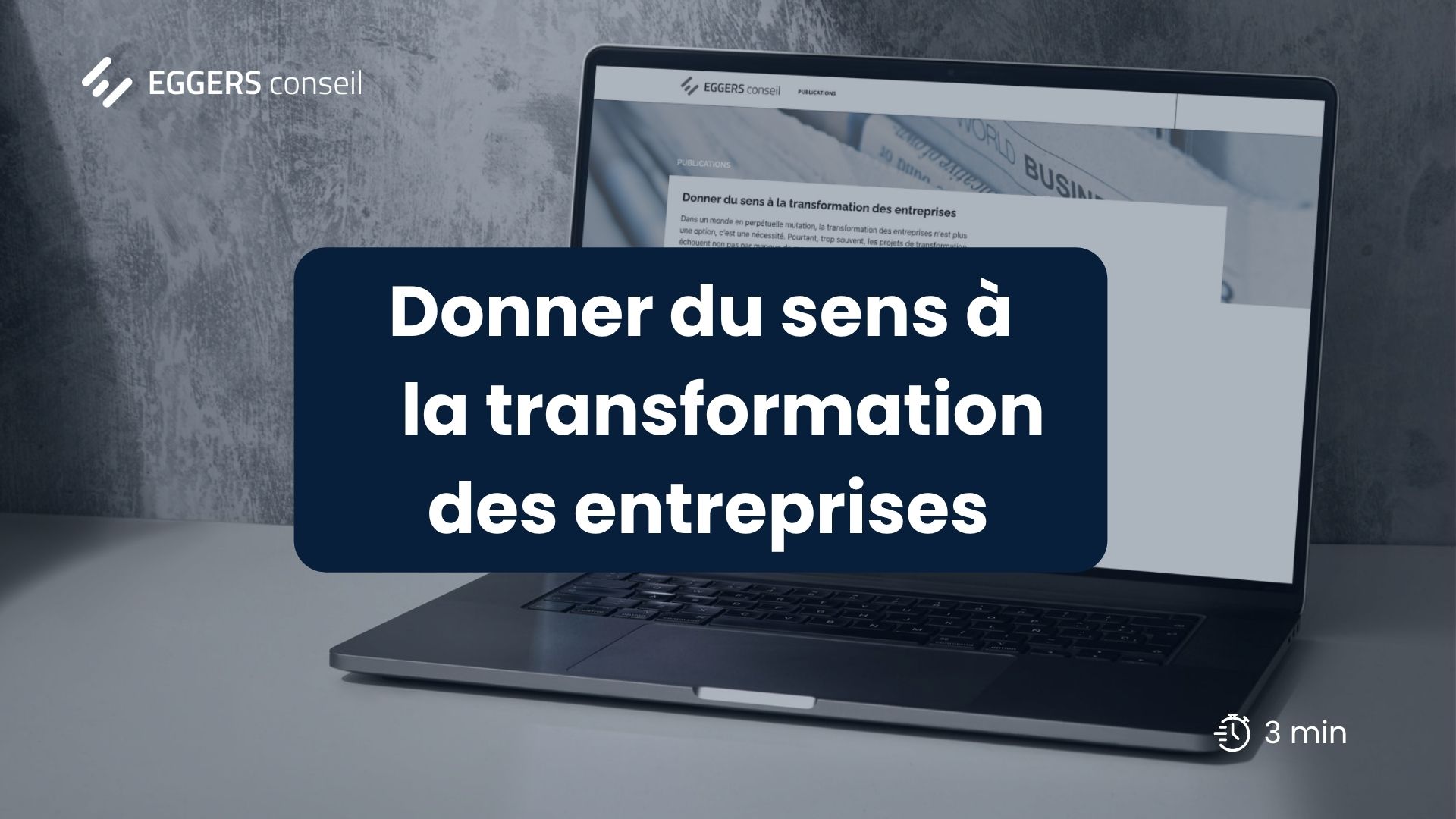 Donner un sens à la transformation des entreprises